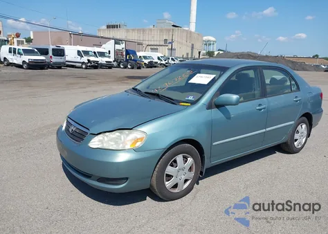 2005 Toyota Corolla Le z USA, uszkodzony, nr VIN 2T1BR32E75C358427